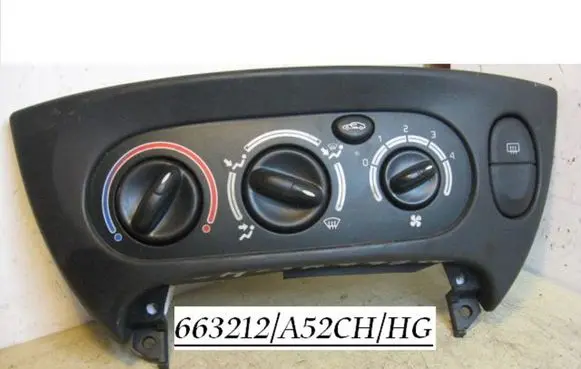 Renault Scenic I Climate control unit A52CHHG 663212