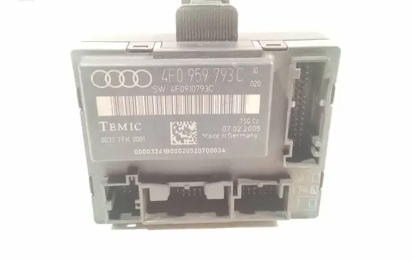 Audi A6 S6 C6 4F Door control unit/module 4F0959793C 4F0910793C 0033TFK0001