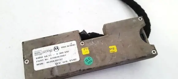 BMW 5 E39 Antenna control unit 84118380942