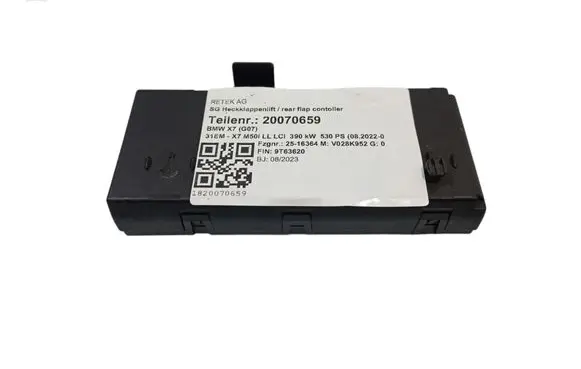 BMW X7 G07 Tailgate/trunk control unit/module 61355A74B10
