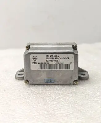 Volkswagen Touareg I ESP acceleration yaw rate sensor 7E0907652A 10098503034 448801001021