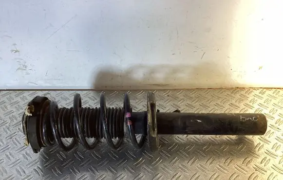 Front shock absorber with coil spring
