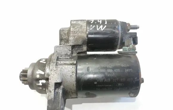 Skoda Fabia Mk1 (6Y) Starter motor 0001120400 02T911023G
