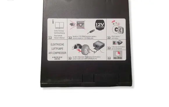 Mercedes-Benz Sprinter W906 Tire air pump compressor A9065830002 ZGS002