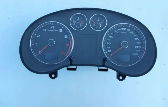 Audi A3 S3 8P Speedometer (instrument cluster) 8P0920901S
