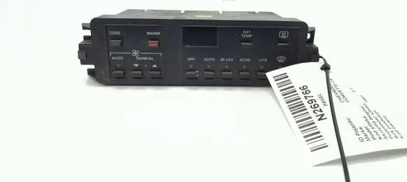 Chevrolet Corvette Climate control unit 