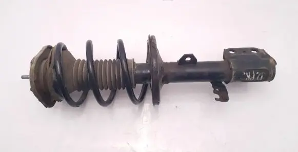Front shock absorber with coil spring