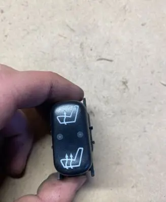 Mercedes-Benz ML W163 Seat heating switch 1638200210 03100620 5117120