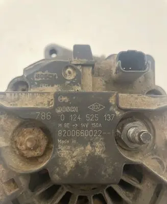 Renault Trafic II (X83) Generator/alternator 8200660022 0124525137