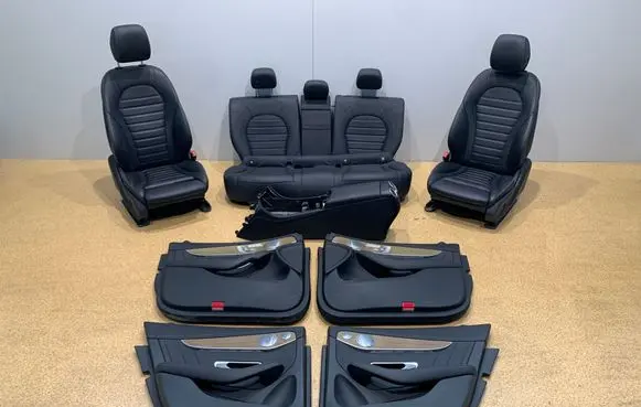 Mercedes-Benz GLC C253 Seat and door cards trim set 