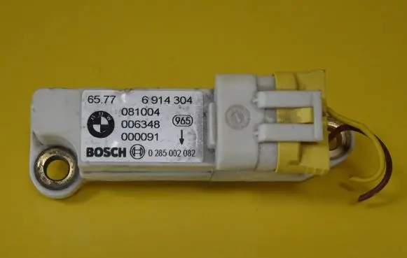 Airbag deployment crash/impact sensor
