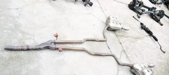 Audi A6 S6 C6 4F Rear muffler/silencer tail pipe 