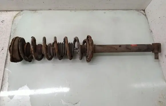 Audi A4 S4 B5 8D Front shock absorber with coil spring 