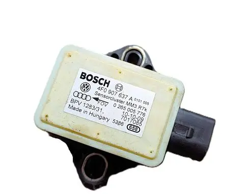 Audi A4 S4 B7 8E 8H ESP acceleration yaw rate sensor 4F0907637A 7017085 0265005776