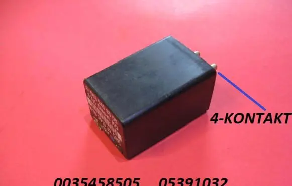 Mercedes-Benz E W210 Hazard warning light relay 0035458505 05391032