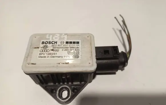 Audi A4 S4 B7 8E 8H ESP acceleration yaw rate sensor 8E0907637C 0265005620