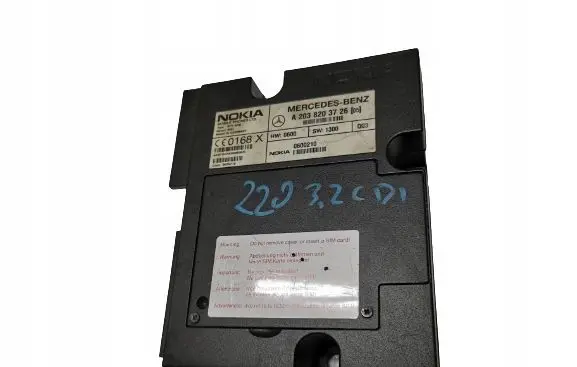Mercedes-Benz CL C215 Phone control unit/module A2038203726