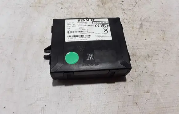 Renault Captur GPS navigation control unit/module 282758936R
