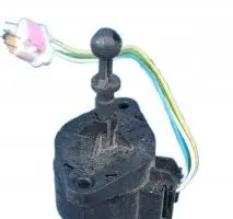 BMW 3 E46 Headlight level adjustment motor 1307320020