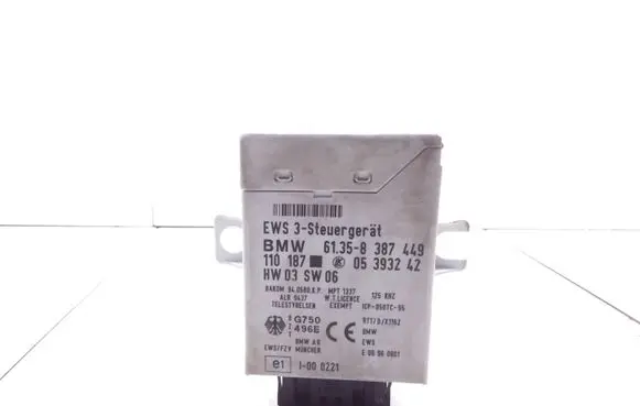 BMW 3 E46 Immobilizer control unit/module 61358387449 05393242
