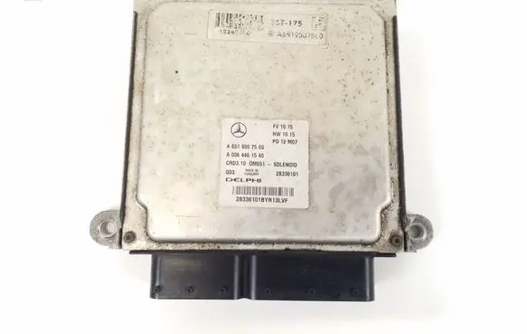 Mercedes-Benz E C207 W207 Engine control unit/module A6519007500