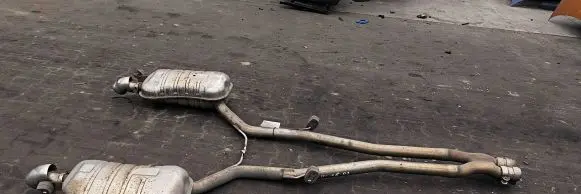 Audi A8 S8 D3 4E Muffler/silencer 4E0253612M