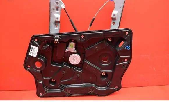 Front door window regulator with motor