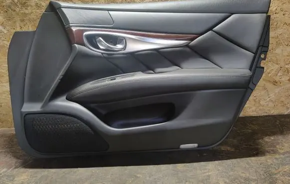 Infiniti Q70 Y51 Front door card panel trim 809401MS1B 809101MA0A