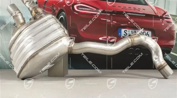 Porsche Panamera (971) Rear muffler/silencer tail pipe 971253607