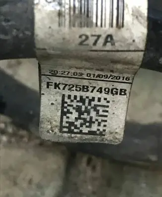 Land Rover Discovery Sport Rear coil spring FK725B749GB