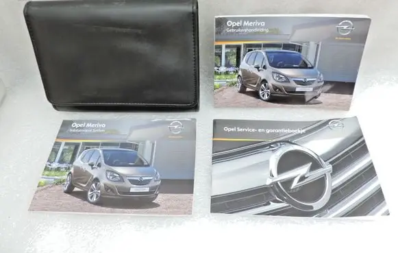 Opel Meriva B User manual 09921711 13288367