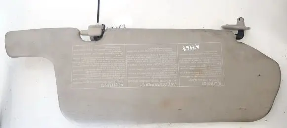 Nissan Almera Sun visor