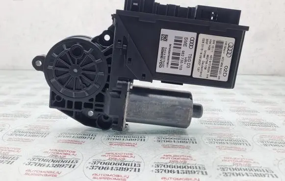 Audi A8 S8 D3 4E Rear door window regulator motor 4E0959802D