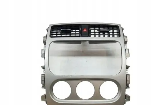 Dashboard air vent grill cover trim