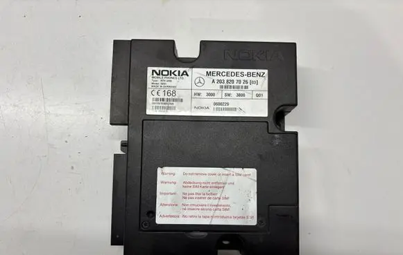 Mercedes-Benz C W203 Phone control unit/module A2038207026