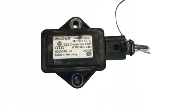 Audi A4 S4 B6 8E 8H ESP acceleration yaw rate sensor 8E0907637A