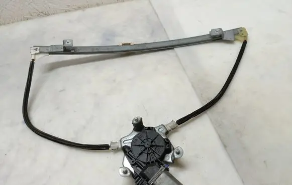 Renault Scenic I Front door window regulator with motor 400733B 0733