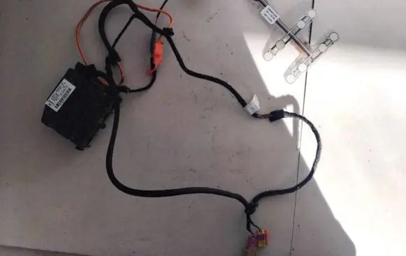 Opel Vectra C Seat heating element 13142842