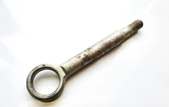 Towing hook eye