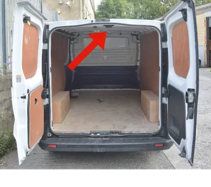 Opel Vivaro Loading door lock loop/hook striker 8200006253 91166044 01198008008