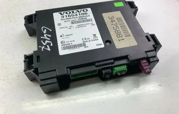 Volvo V60 Other control units/modules 31654106 G457