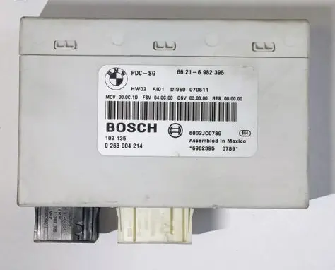 BMW 1 E81 E87 Parking PDC control unit/module 6982395 66216982395 0263004214