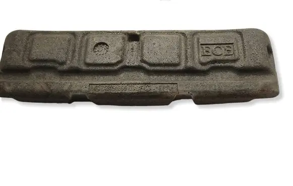 Mercedes-Benz CLK A209 C209 Front bumper foam support bar A2198850037