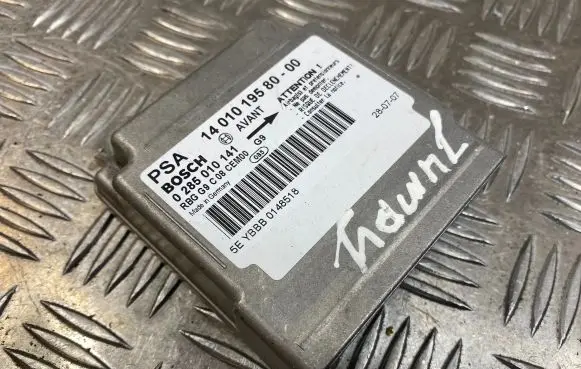Citroen Jumpy Airbag control unit/module 1401019580 0285010141 YBBB0148518