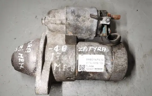 Opel Zafira B Starter motor 8980147432 S114925B