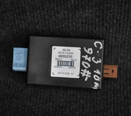 Citroen C3 Alarm control unit/module 9665582380