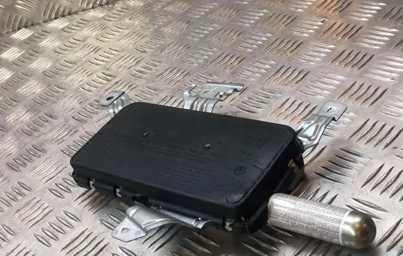 Front door airbag
