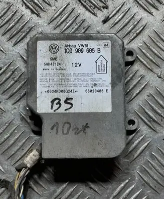 Volkswagen PASSAT B5.5 Airbag control unit/module 1C0909605B 5WK43124 08020406E