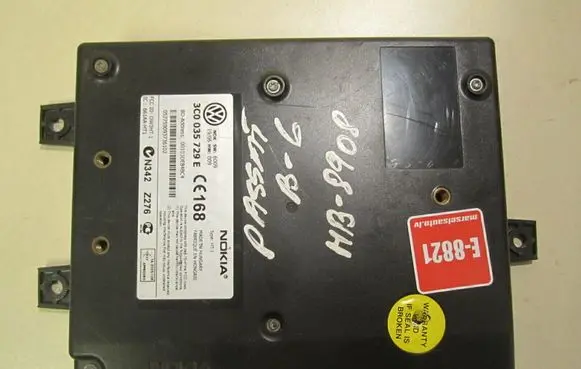 Volkswagen PASSAT B6 Phone control unit/module 3C0035729E