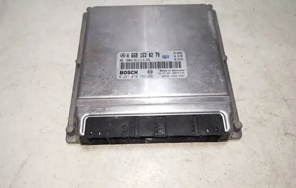 Mercedes-Benz A W168 Engine control unit/module A6681530279 0281010793